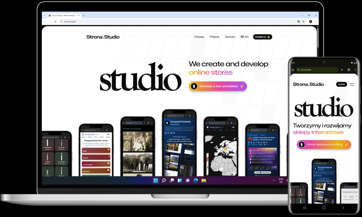 Strona.Studio Official Website